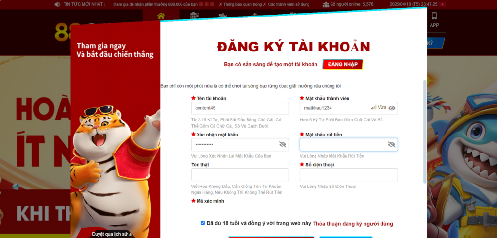 Đăng ký 88GO - Hướng dẫn thực hiện đơn giản và nhanh chóng 3 image